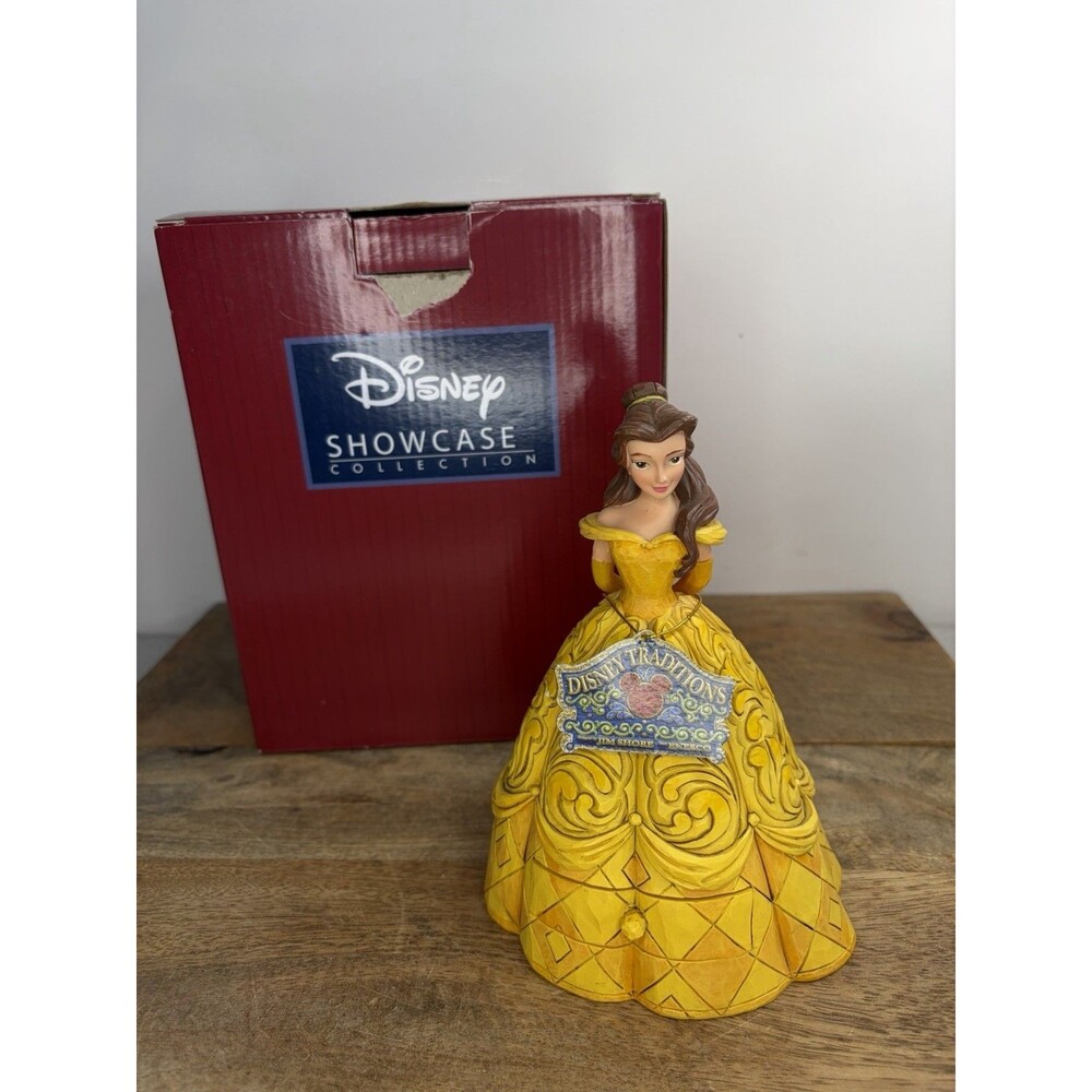 Jim Shore Belle’s Secret Charm Disney Open Box